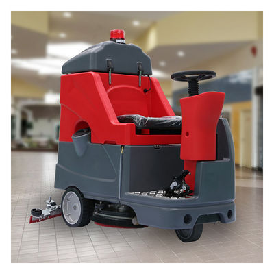 calidad  Hotels Automatic Electric Tower On Floor Scrubber Dryer Field Washing Popular Industrial Commercial Tile Floor Cleaning Machine For Home fábrica