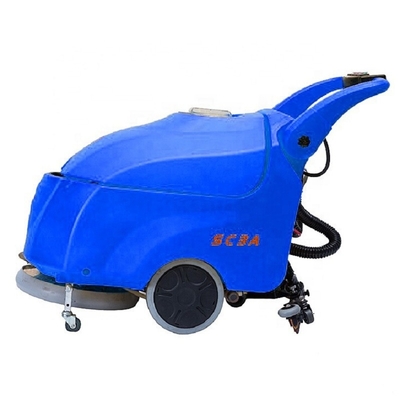 Hotels Popular Design Lightweight Wire Type Makes Robot Automatic Operation Easier Water Sucker Floor Scrubber Polishing Machine With Cable