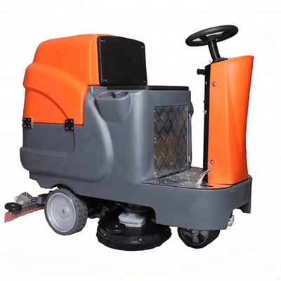 RD660 Hotels Tower On Double Brush Cleaning Machine Floor Scrubber Dryer With CE
